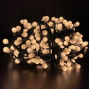 РОЖДЕСТВЕНСКИЕ ОГНИ ШАРЫ 300LED ШАРЫ ТЕПЛЫЙ СВЕТ 30м - ПОСТОЯННЫЙ СВЕТ