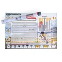 ПОДАРОЧНЫЙ ПЛАКАТ RUNNER'S SCRATCHER КАРТА МАРАФОНА