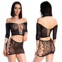 КОМПЛЕКТ сексуального нижнего белья ТОП + ЮБКА