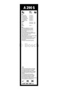 BOSCH ESCOBILLAS A290S 550/530MM AUDI BMW CADILLAC FORD TOYOTA 09.04- 