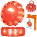 СИГНАЛЬНАЯ ЛАМПА 15 СВЕТОДИОДНЫХ ФЛЕШ-ДИСКОВЫХ СТАКАНОВ СТРОБОСКОПА МАГНИТ