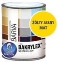 Краска BAKRYLEX универсальная детская МАТ 0,7 ЖЕЛТАЯ J.