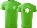 Fyzioterapeut Pánske tričko pre fyzioterapeuta s eskulapom S Kód výrobcu 129 S Fizjoterapeuta 07