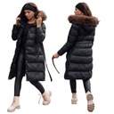 КУРТКА С КАПЮШОНОМ ЖЕНСКАЯ СТЕГАНАЯ ЗИМНЯЯ, ЧЕРНАЯ ty4608 - L