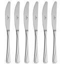 Нож обеденный глянцевый Gerlach Mango 6 шт.