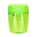 Точилка двойная с контейнером, зеленая ASTRA