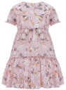 ELEGANCKA LEKKA ZWIEWNA SUKIENKA Z FALBANKAMI r 92 1318