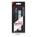 Механический карандаш Rotring Tikky, черный - набор