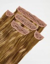 Lullabellz NH8 exa PRIPEVNENÁ VLASY Dark brown Typ vlasov syntetický