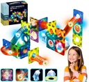 НАБОР МАГНИТНЫХ БЛОКОВ ШАРИКОВ СВЕТЯЩАЯСЯ ТРЕК-ПАЗЛ-СТРОИТЕЛЬ 49 шт.