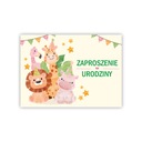 ПРИГЛАШЕНИЕ НА ДЕНЬ РОЖДЕНИЯ ДЛЯ ДЕТЕЙ - ЖИВОТНЫХ 02