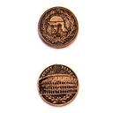 РИМСКАЯ МЕДНАЯ МЕТАЛЛИЧЕСКАЯ МОНЕТА 1 ШТ. РПГ РПГ