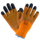 Zateplené pracovné rukavice Latex/Polyester URGENT 1025 CE EN 420 veľ.9 Stav balenia originálne