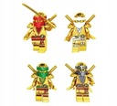 Figúrky Ninja Ninjago sada 24ks Výška produktu 1 cm