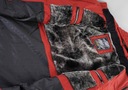 Pánska zimná páperová bunda červená FST MP55 XXL Kapucňa s kapucňou