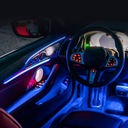 6m VLÁKNINA EL WIRE LED RGB AMBIENT PILOT APP + 4 footlights Typ auta Osobné autá