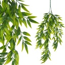 RUSKUS LIŚCIE ZWISY 75CM ZWISAJĄCE GĘSTE XL DEKORACJA FUTRYNY STROIK LIŚCIE