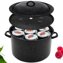 Powidlak, эмалированная кастрюля для пастеризации, 32 см