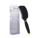 Щетка для волос OVIA из натуральной щетины кабана с вентиляцией, черная