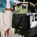 BABYONO CARMEN TÁSKA KISMAMÁKNAK BABAKOCSIHOZ, FEKETE Zsebek száma 9