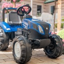 FALK Traktor na Pedały New Holland Duży z Przyczepką od 3 lat Marka Falk