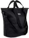 Čierna Dámska kabelka veľká priestranná shopper taška kabelka cez rameno ZAGATTO Stav balenia originálne