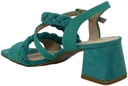 Sandále Módne Caprice 9-28301-42 711 Emerald Suede Kód výrobcu 2010000504642-40