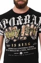 KOSZULKA MĘSKA CZARNA T-SHIRT CIPO BAXX MONEY: XXL Model CT714