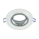 SELENA C FROSTED круглая стеклянная рамка