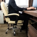Kancelárska stolička s podnožkou- Béžová Malatec 23287 Minimálna výška sedadla 36 cm