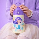 БІДОН ПЛЯШКА ДЛЯ ВОДИ ДЛЯ ШКОЛИ РУСАЛКА MERMAID SOVENTI 400 мл