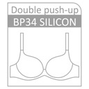 Nipplex CHELO Biustonosz Double Push Up 70 C Rozmiar 70C