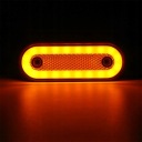 10 ШТ КОМПЛЕКТ ОРАНЖЕВЫЕ ФАР СВЕТОДИОДНЫЕ OBRYSOWYCH БОКОВЫХ Z ПРОВОДАМИ 12V 24V  фото 15