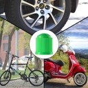 Защитный колпачок колесного клапана, зеленый, 100 шт.