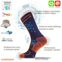 Дышащие, функциональные, термо-походные носки 50% меринос COMODO.