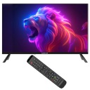 ТЕЛЕВИЗОР 32 ДЮЙМА SMART TV WIFI LED HD DVBT2/S2 H.265/HEVC USB MANTA