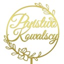 ТОППЕР ИНСТРАЦИЯ СВАДЬБА ЛЮБОЕ ИМЯ ЗОЛОТО