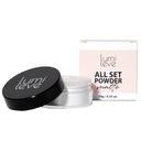 Матовая рассыпчатая матирующая пудра для лица All Set 10 г Lumileve Natural