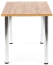 Стол MODEX 120 дуб вотан/хром ХАЛМАР – элегантный выбор для столовой