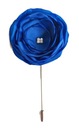 Odznak na špendlíku do butonnierky modrý kvet kotylion Značka iná
