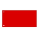 Папка-разделитель 1/3 А4 красная, 100 шт.