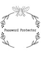 Gregg, J Password Protector: A journal to keep websites and passwords organ