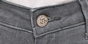 LEE spodnie REGULAR grey MARION STRAIGHT W27 L31 Wzór dominujący bez wzoru