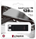 ФЛЕНКЕРНАЯ ПАМЯТЬ KINGSTON DT70 USB-C 3.2 128 ГБ