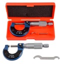 Аналоговый внешний микрометр с нониусом 0-25 мм 0-01 мм