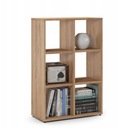 Модульный книжный шкаф 2.3, комод, дубовый шкаф