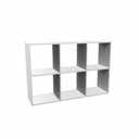 МАЛАКС 2X3 БЕЛАЯ ПОЛКА