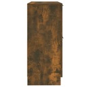 vidaXL Skrinka, dymový dub, 30x30x70 cm Farba nábytku Zlatý dub