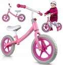 Rowerek biegowy lekki rower dziecięcy dla dziewczynki koła EVA 12&quot; różowy Rama Stalowa