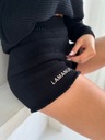 Súprava LaManuel DIE FOR XS S čierna premium šortky mikina Dĺžka nohavíc krátka